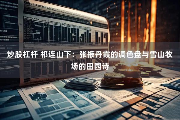 炒股杠杆 祁连山下：张掖丹霞的调色盘与雪山牧场的田园诗